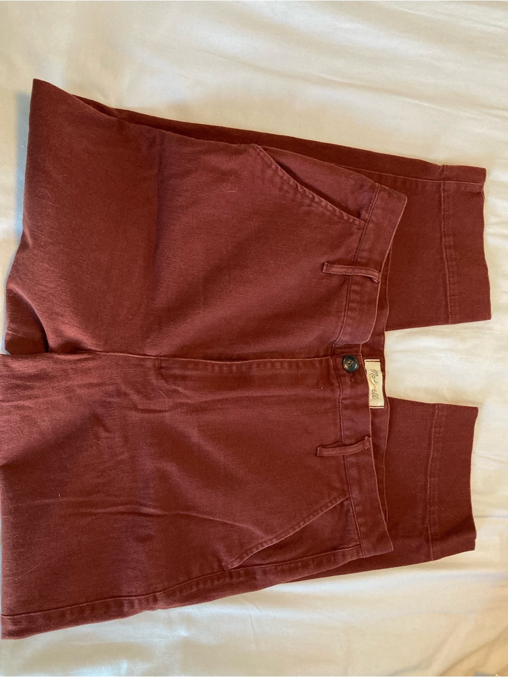 Madewell Women's Rust Red Pants